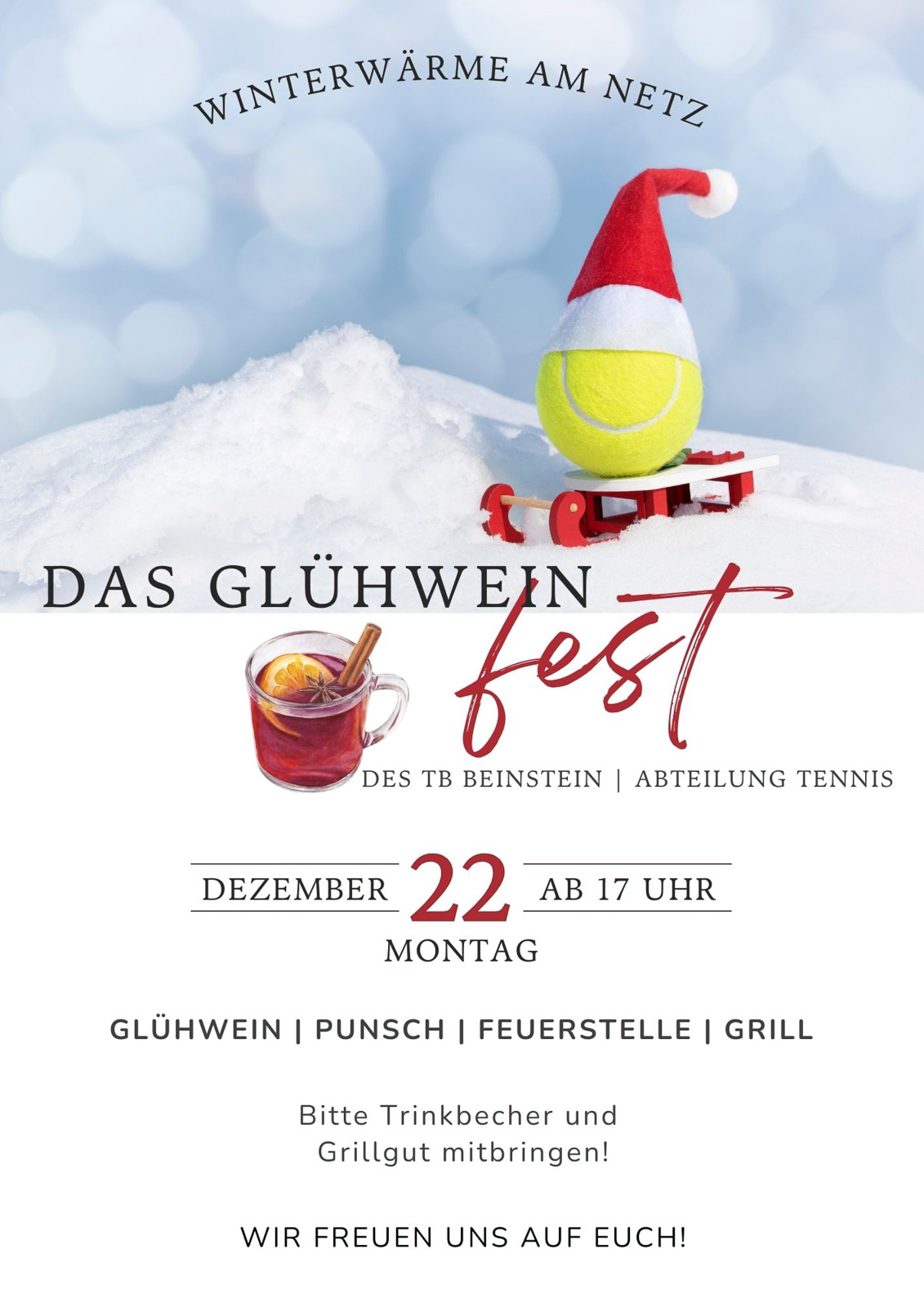 Einladung zum Glühweinfest